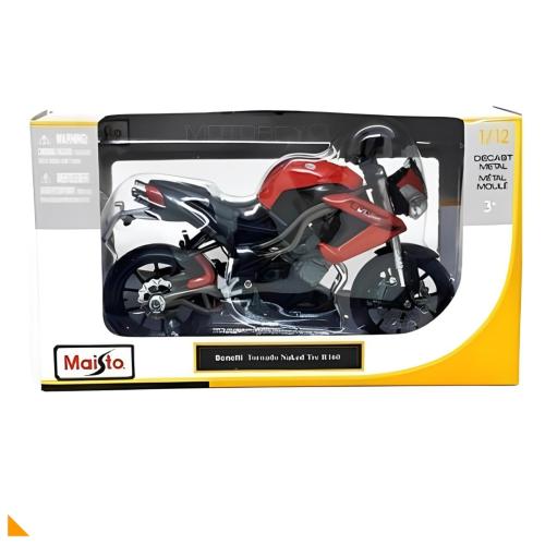 Miniatura Moto Benelli Tornado Naked Tre R160-Maisto-1:12