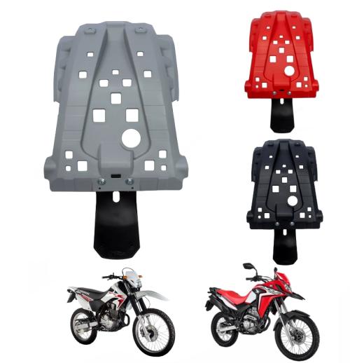 Protetor De Motor E Link Tornado Xr250 Xre 300 Defender Amx Cinza
