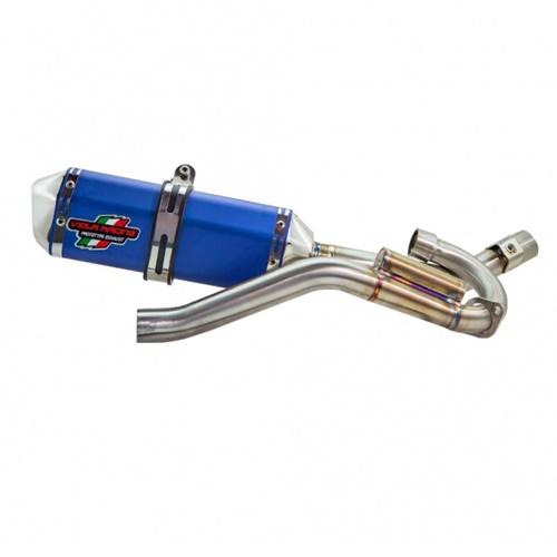 Ponteira e Curva CRF 230 Azul Viola Racing MS1 