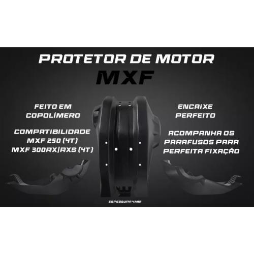 Protetor Do Motor Mxf 250 4t 300rx/rxs 4t Biker