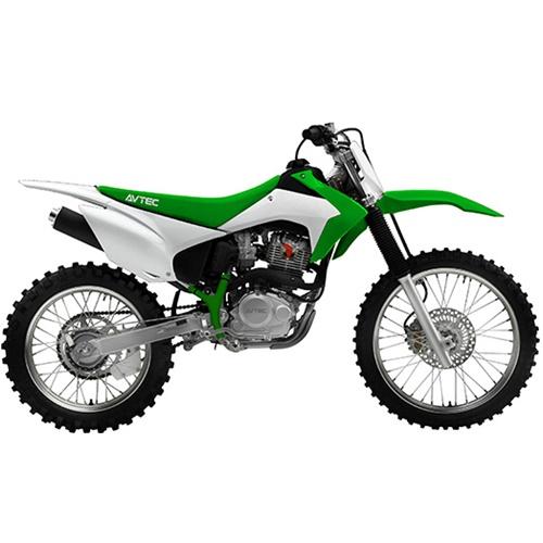 Kit Plástico Avtec CRF 230 Honda Com Number e Adesivo - Modelo 2015