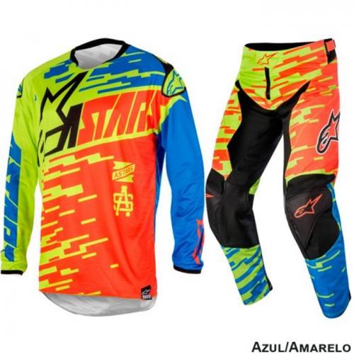 Calça + Camisa Alpinestars Racer Braap 