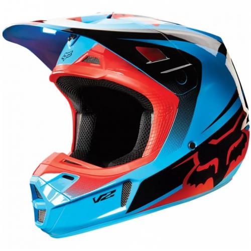 Capacete Fox V2 Imperial Azul