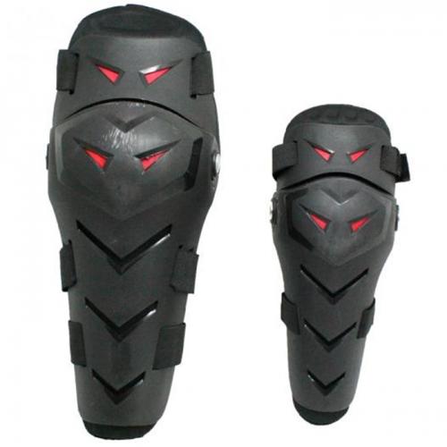 Kit Joelheira e Cotoveleira Articulada Red Dragon Attack